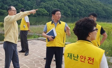 대전 대덕구,  본격 장마철 대비 현장 안전점검 실시