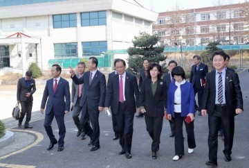 대전시의회 교육위원회, 대전국제중·고등학교 설립 예정부지 방문