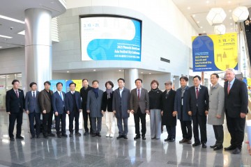 국회 외통위 의원들, 경주 찾아 APEC 정상회의 점검