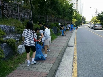 가경동 학생들 방학 막바지까지 봉사활동에 힘써