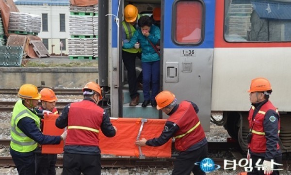 원주소방서, 긴급구조통제단 불시 출동훈련
