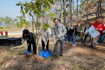 완도군, 식목일 맞아 군목 완도호랑가시 식재 