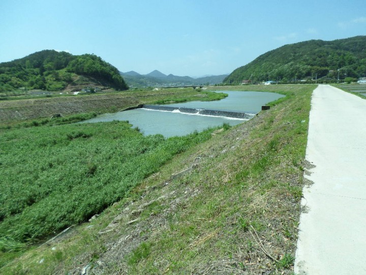 사천시, 2015 춘계 하천 제방 정비 완료