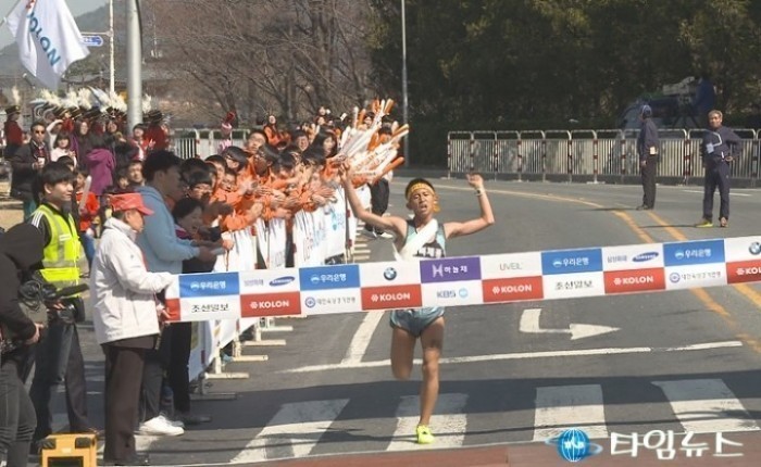 경주시 코오롱 구간 마라톤 대회