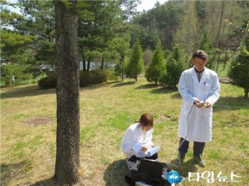 공립나무병원에서 수목진료 힐링해요..수목 진단 및 처방 서비스 제공