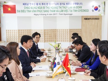 김동근 부지사, 황 티 투이 란 베트남 빈푹성과 교류협력 강화