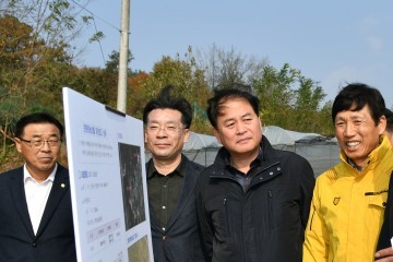 김천시의회 임시회, 주요사업장 현장방문
