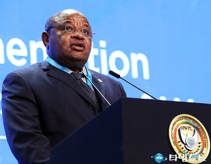 모하메드 엘-아민 사우프 코모로 외교부 장관, DPCW 국가적 차원서 지지!