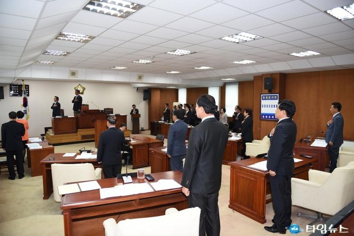강화군의회 제223회 임시회 개회