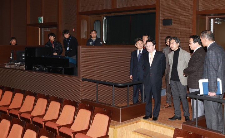 권선택 대전시장, 시립연정국악원 연두방문