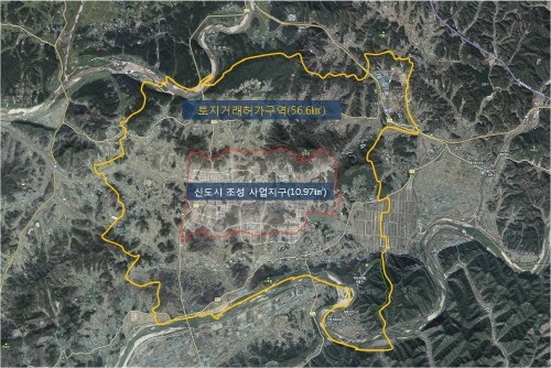 예천․안동 도청신도시일대 토지거래허가구역 해제