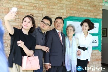 구본영 천안시장 19대 대통령 선거 가족과 함께 소중한 한표 ~~
