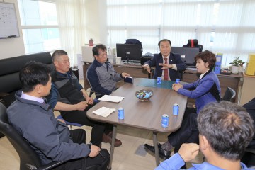 김태근 구미시의회 의장, 환경자원화시설 현장 방문!