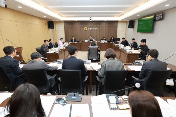 충북도의회 행정문화위, 대청호 노후 순찰정 교체 촉구… 공공안전·홍보예산 효율성 집중 점검