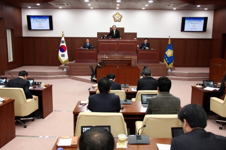 김천시의회 제172회 임시회 개최
