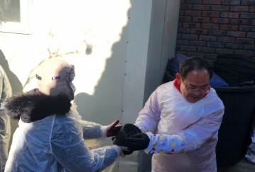 임종득 영주,영양,봉화,울진,국회의원 예비후보, 사랑의 연탄봉사”동참
