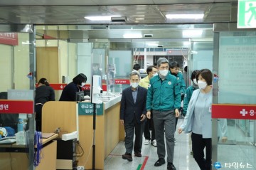 이강덕 시장, 지역 의료기관 방문 ‘시민 건강과 안전 지키는데 최선’