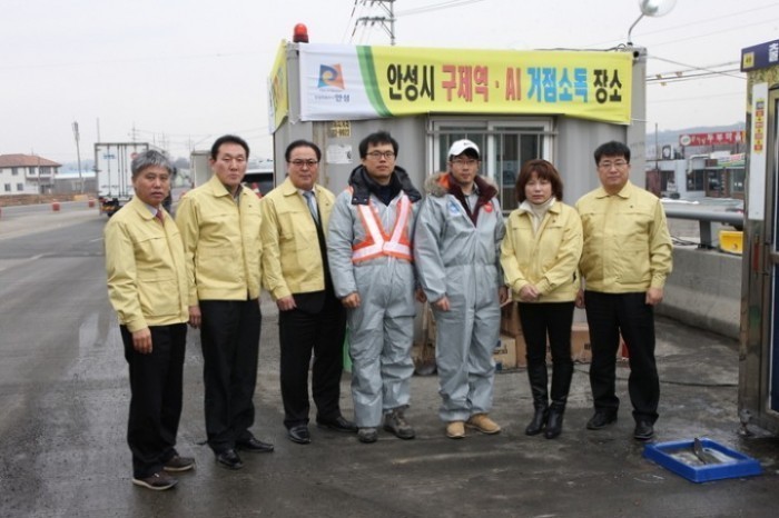 안성시의회 구제역,AI 방역초소 방문 근무자 격려