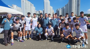설동호 대전시교육감, 제105회 전국체육대회 격려 방문