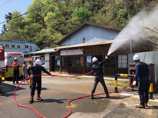 금호119안전센터, 윤동주 유고 보존 정병욱 가옥 합동소방훈련 실시