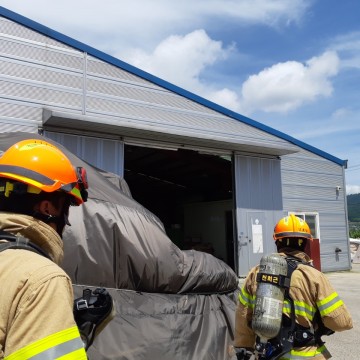 보성소방서, 불시출동 훈련