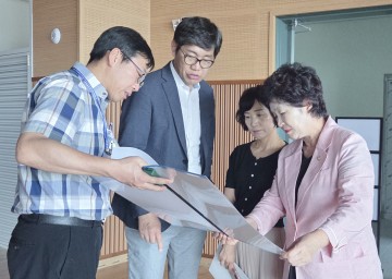 오관영 동구의회 의장, 인동 국민체육센터 점검…“주민 안전 최우선”