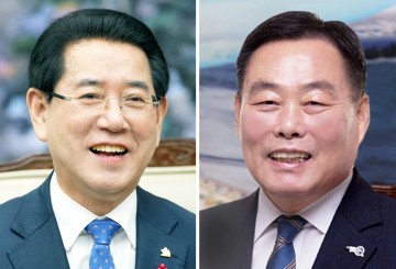 김영록 전남도지사-김산 군수, 무안국제공항 활성화 협력