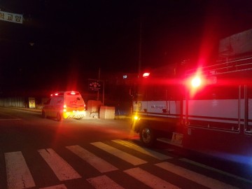 보성소방서 홍교센터 야간불시출동훈련