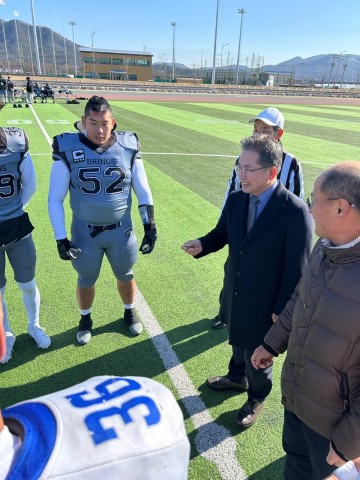 군위군, 군위종합운동장에서 열린 결승전, 인천 라이노스와 치열한 접전 끝에 승리