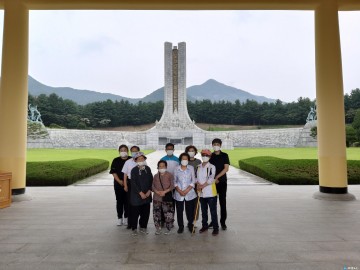 충북남부보훈지청, 고령 보훈가족 모시고 현충원 참배