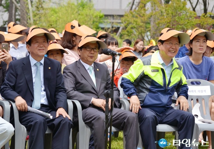 박병석·박양주·장종태, 구민과 함께 축제를 즐기다!