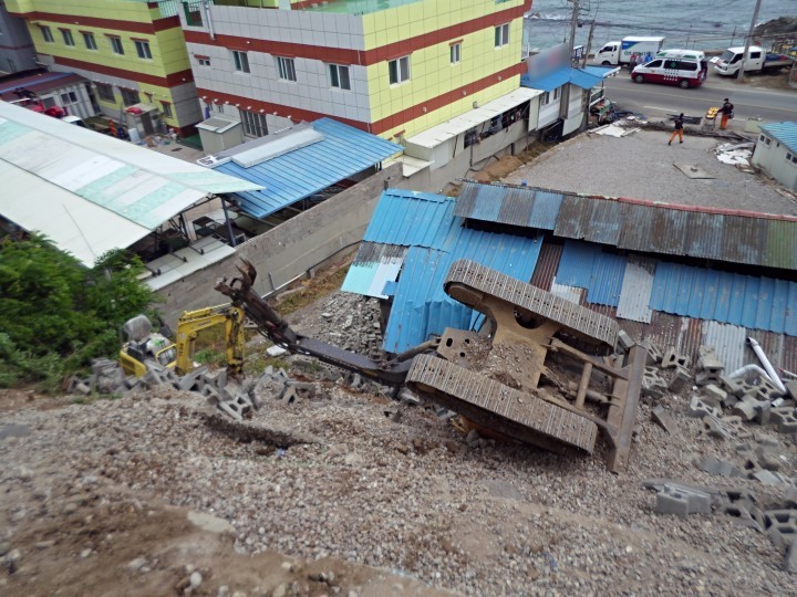  펜션공사장 안전사고 발생(영덕)