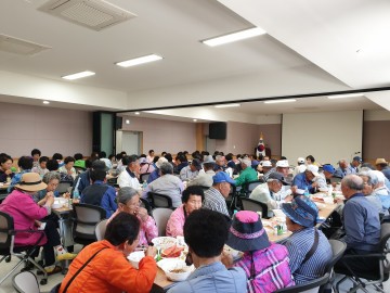 군위군 산성면 적십자봉사회, 어르신 위한 ‘짜장밥 나눔 행사’