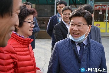 권선택 대전시장, 현장에서 주민과 소통!