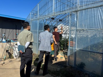 의성군, 자연재해에 대비해 과수원 및 시설하우스 등 현장점검 실시