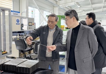 박상철 호남대 총장, 이차전지 패키징 전문기업 ‘인셀’ 방문