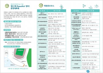 제12회 Beautiful 경주! 환경대축제, 16일 열려