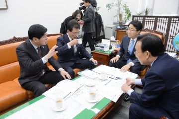 이춘희 세종시장, 지역 현안문제 해결 위해 국회방문