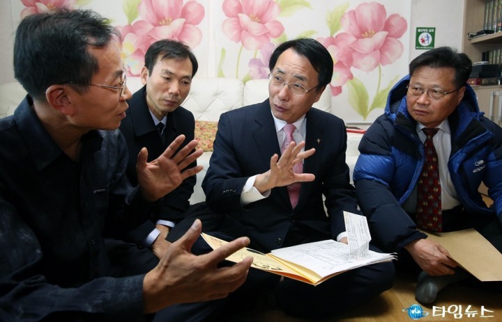 한현택 동구청장, 독립유공자 유족 위문