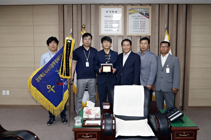  제6회 경상북도지사기 공무원 배드민턴 대회 우승