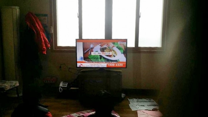 연조리 백순달 사랑의 TV 기증