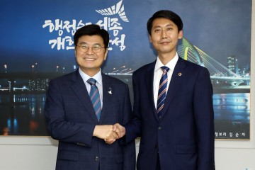세종시의회 이태환 의장, 이춘희 시장‧최교진 교육감 등 유관기관장과 면담