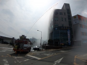 보성소방서 홍교119안전센터, 보광요양병원 합동소방훈련