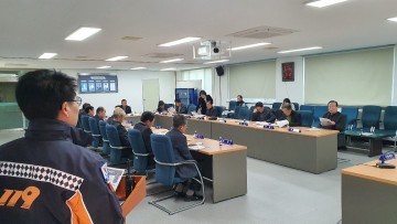광양소방서 광영119안전센터 이·통장 협의회 소방안전교육 실시
