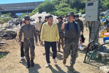 담양군, 폭염 속 집중호우 피해 복구 ‘총력’  
