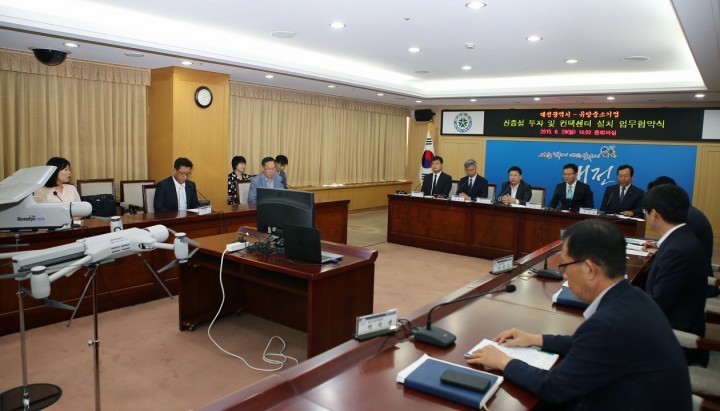 대전시, 3개 유망기업 합동 업무협약 체결