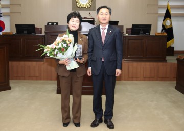영양군의회 김귀임 의원, ‘경상북도 의정봉사대상’수상