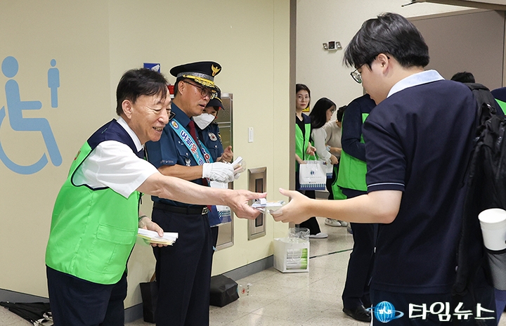설동호 대전시교육감, 마약 예방 캠페인 실시