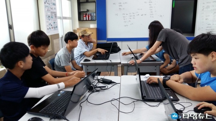 광양중,  2015 미디어 거점학교에 선정