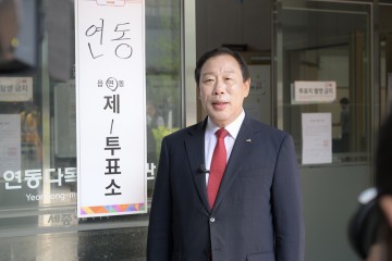 최민호 세종시장, 유권자 한 표가 미래 결정